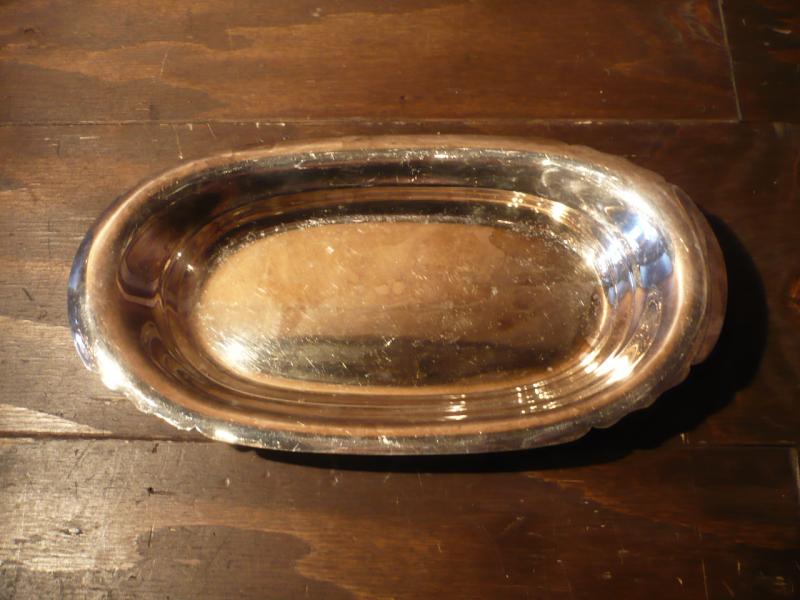 silver tray