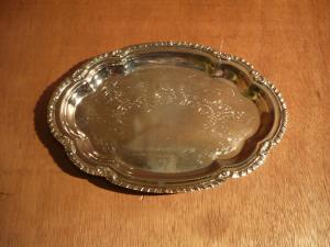 silver tray