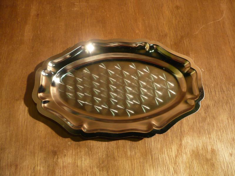 silver tray