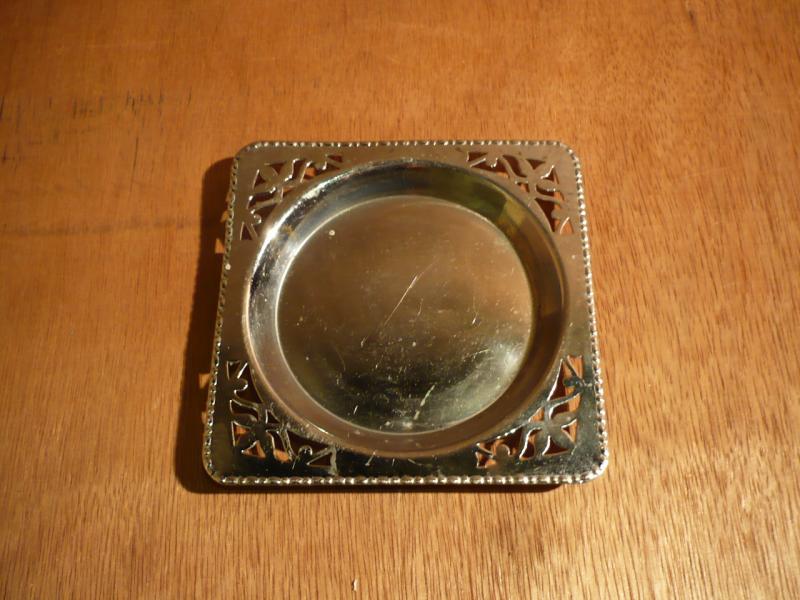 silver tray