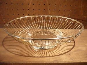 silver oval wire tray（残り1点！）