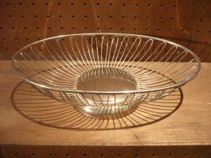 silver oval wire tray（2点あり！）