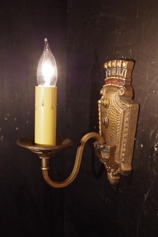 イギリス製王冠ウォールブラケット、クラウン壁ブラケット照明、ウォールランプ、ライト、レトロ照明　LCB 0346（6）