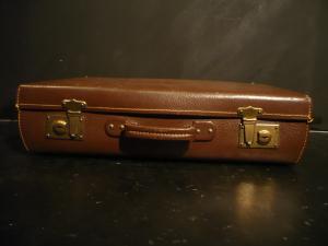 leather trunk case