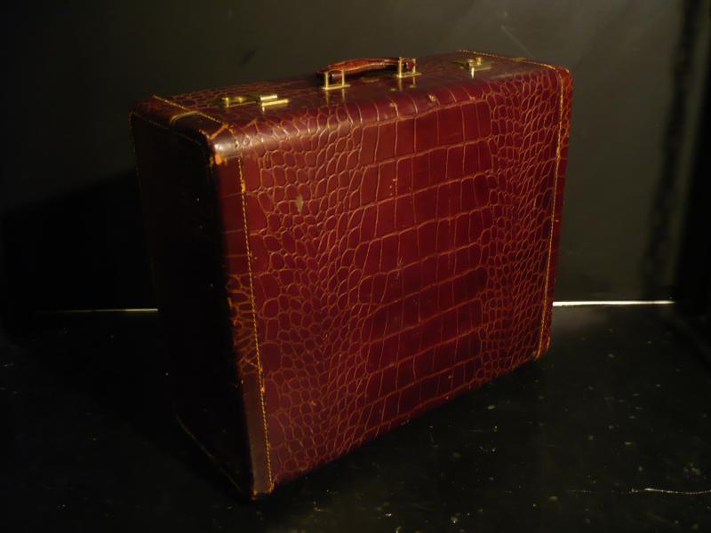 leather trunk case