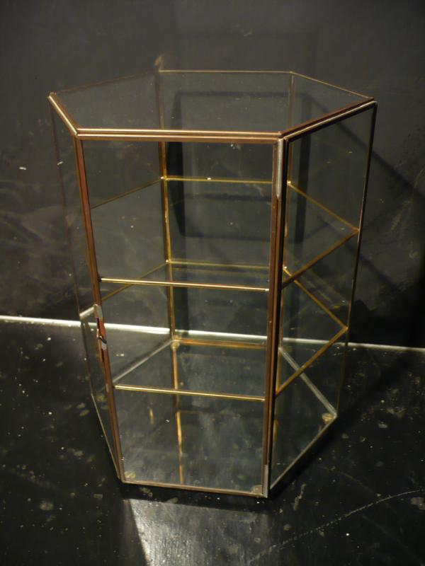 Italian glass display case