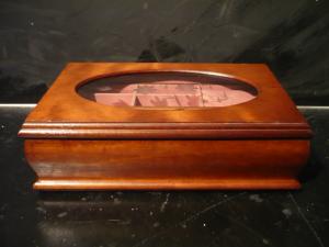 wood jewelry display box