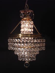 French brass pear cake chandelier 1灯（残り1点！）