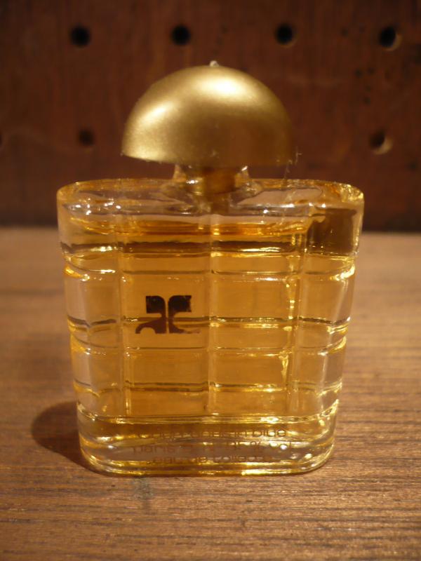 French glass perfume bottle