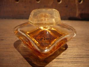 French glass perfume bottle