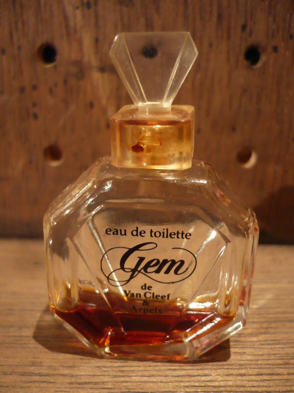 French glass perfume bottle