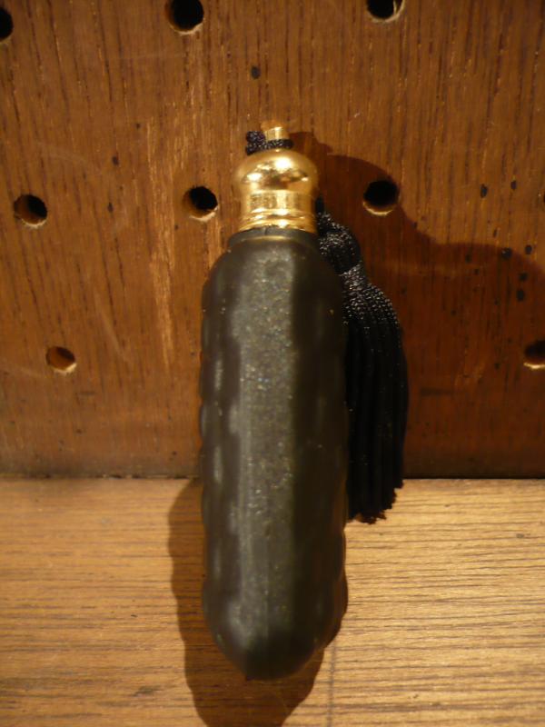 インテリア・ディスプレイ雑貨　パフュームボトル　LCM 4485　French black glass perfume bottle（3）