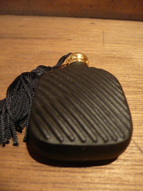 インテリア・ディスプレイ雑貨 パフュームボトル LCM 4486 French black glass perfume bottle(2)