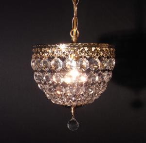 gold grape chandelier 1灯