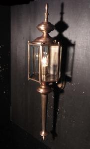 Italian brass lantern wall bracket 1灯（大型）
