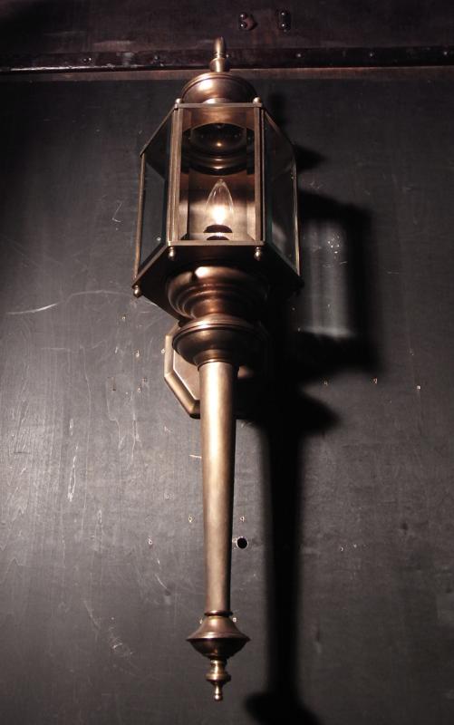 イタリアン真鍮ランタンウォールブラケット、壁ブラケット照明、ウォールランプ 、ライト　LCB 0378（3）