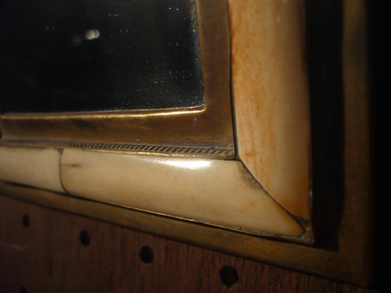 インテリア壁掛け鏡、アンティークミラー、骨細工ウォールミラー　LCK 0540（3）