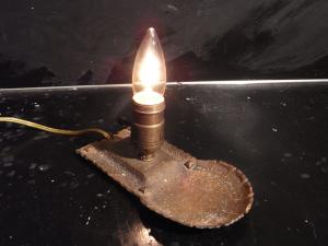 Italian brass table lamp 1灯