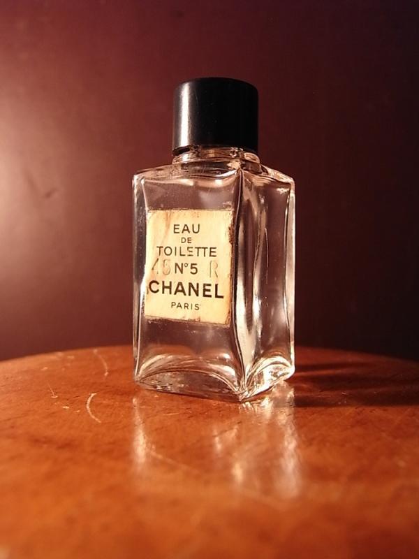 French glass perfume bottle