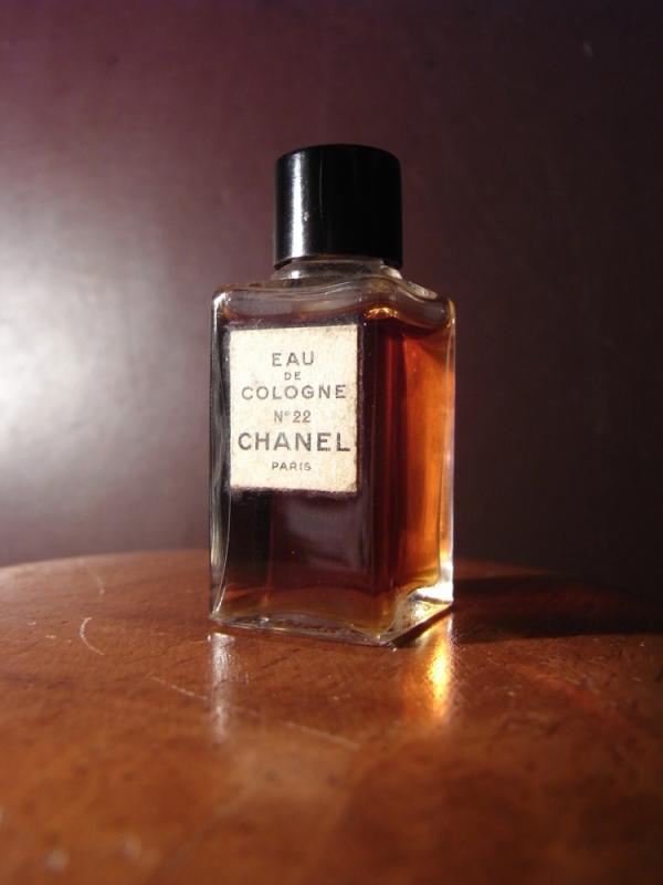 French glass perfume bottle