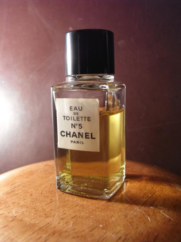 French glass perfume bottle