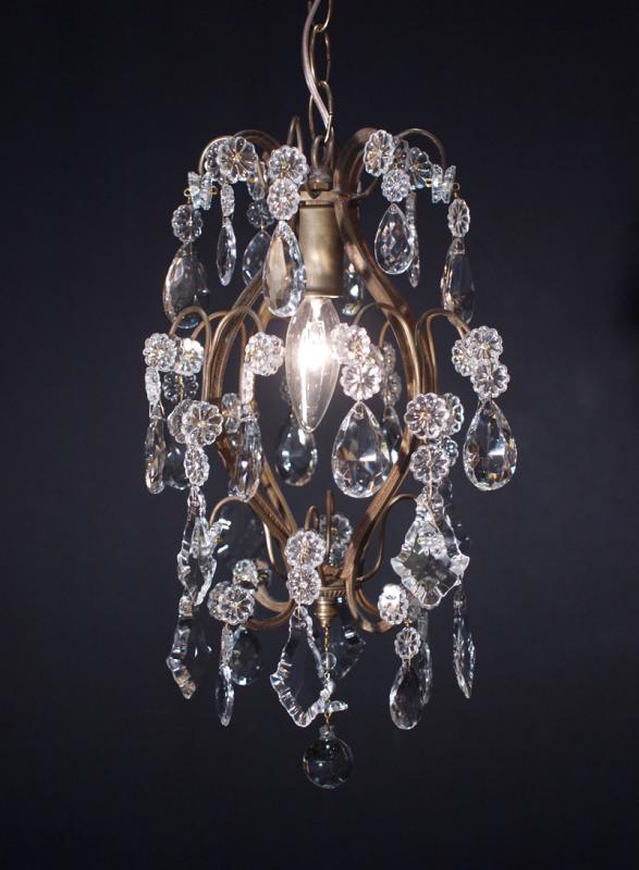 French brass chandelier 1灯