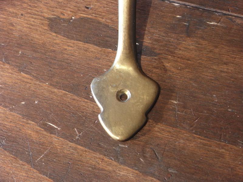 イタリア製アンティーク真鍮製ドアハンドル　ドア取っ手　家具パーツ　LCM 4819（2）
