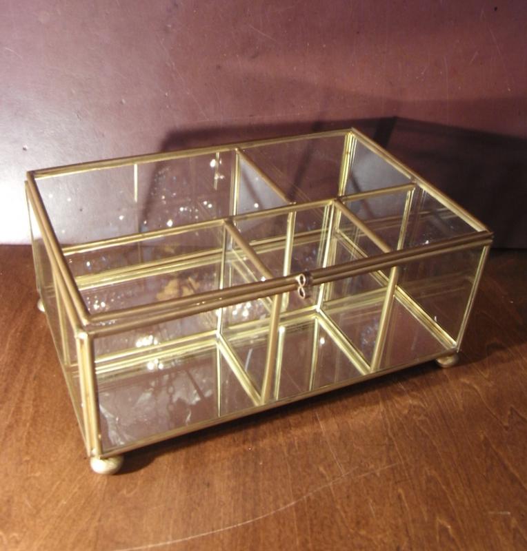 Italian glass display case