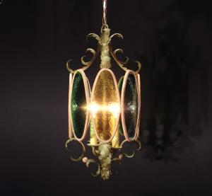 Italian iron lantern lamp 4灯