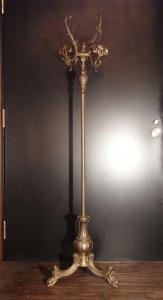 Italian brass coat rack