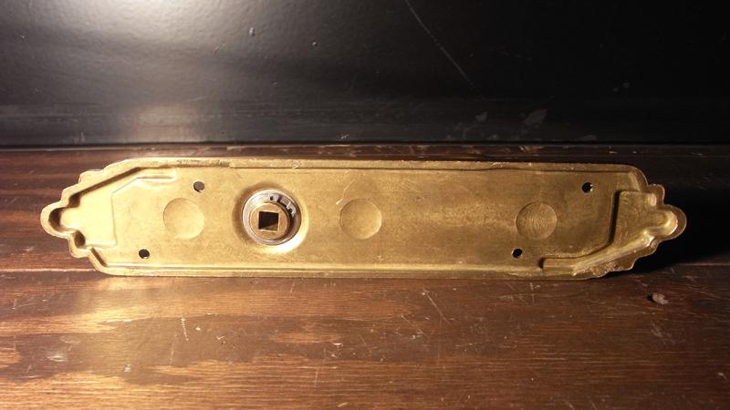アンティークレバーハンドル　真鍮ドア取っ手　家具パーツ　LCM 5317（5）