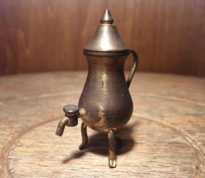 Italian mini brass water pot