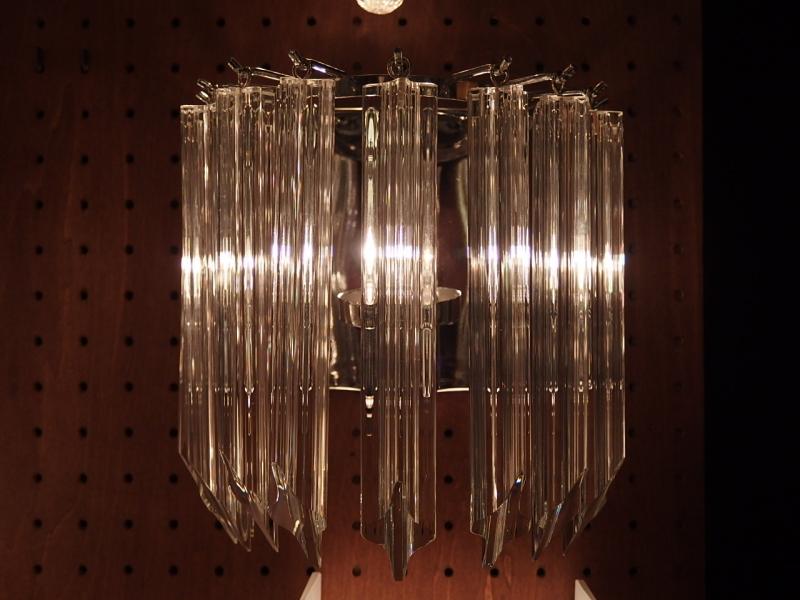 Glass stick wall bracket lamp 1灯