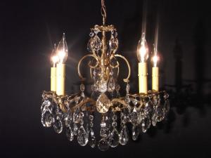 Spanish brass chandelier 5灯