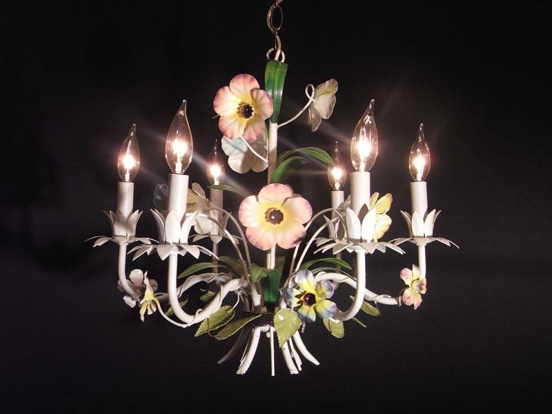 Italian flower chandelier 6灯