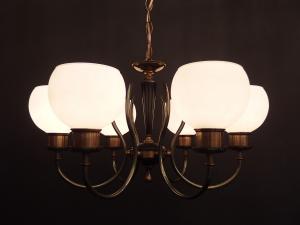 Italian Vintage chandelier 6灯