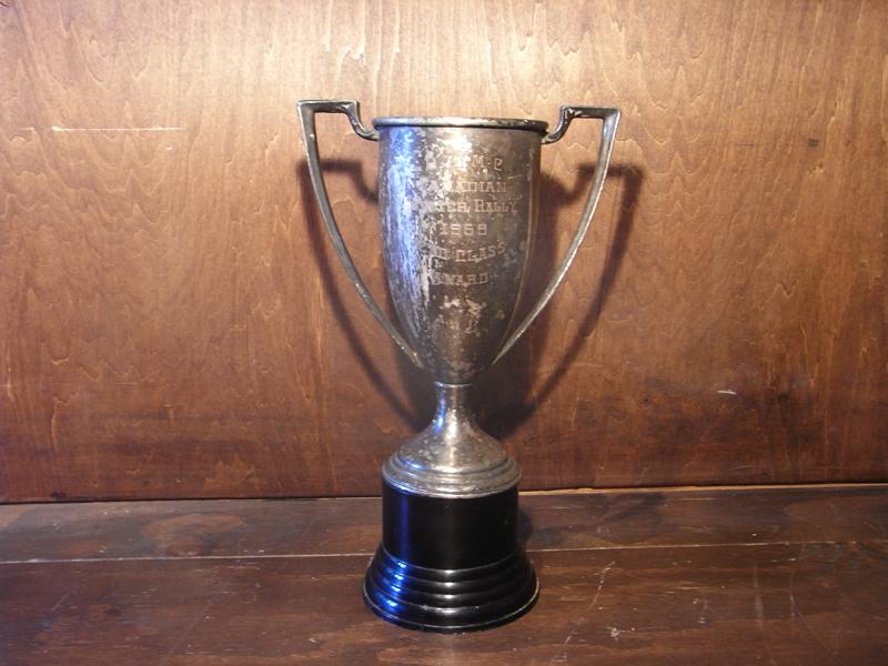 WINTER RALLY trophy