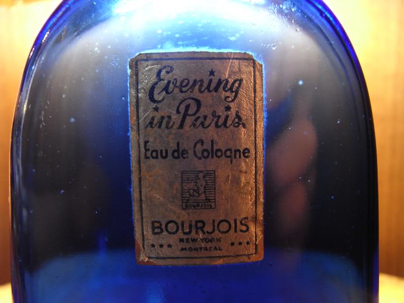 BOURJOIS Evening in Paris香水瓶、香水ボトル、ガラスボトル、香水ガラス瓶 LCC 1057(5)