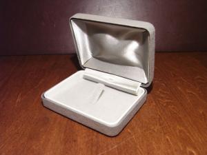 gray velvet jewelry case