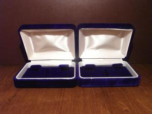 purple velvet jewelry case（2点あり！）