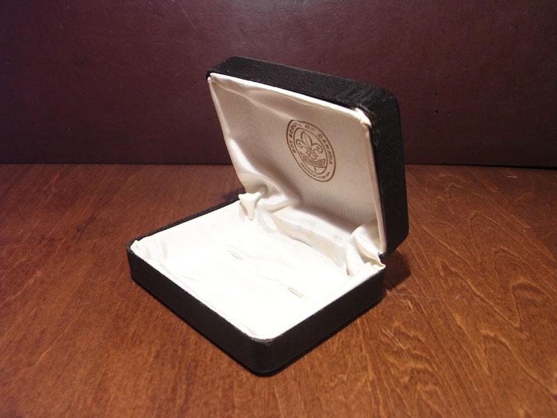 black BOY SCOUTS jewelry case