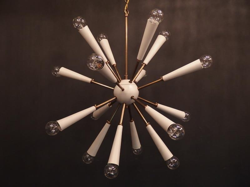 redrock original  「European sputnik chandelier」　RRO 0099/WHT（5）