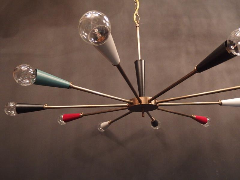 redrock original 「European sputnik chandelier」 RRO 0100/M/Multi(5)
