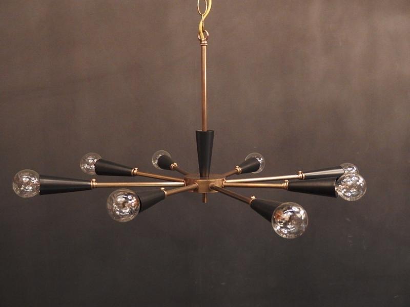 redrock original  「European sputnik chandelier」　RRO 0100/S/BLK（3）