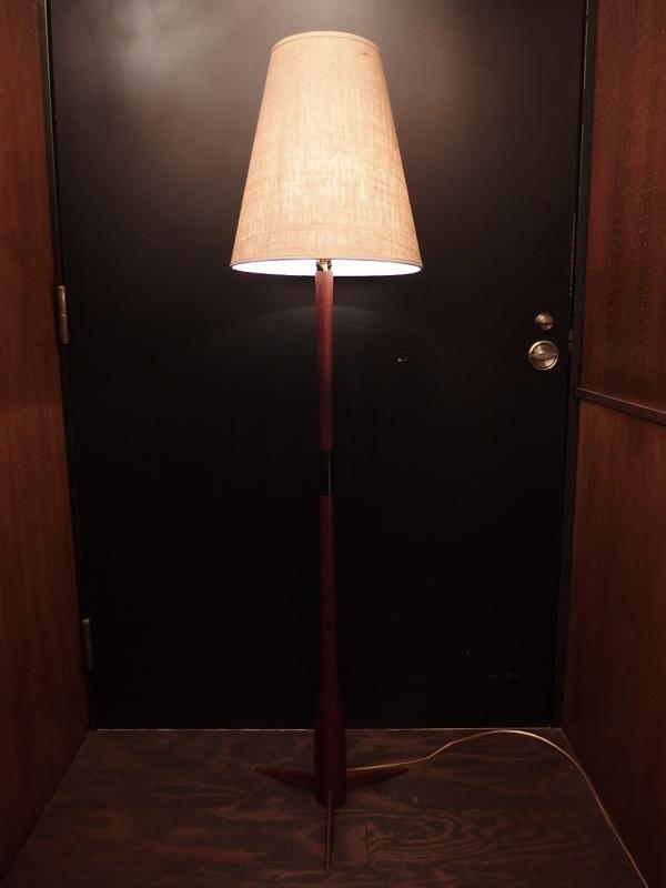 Danish teak floor lamp 1灯