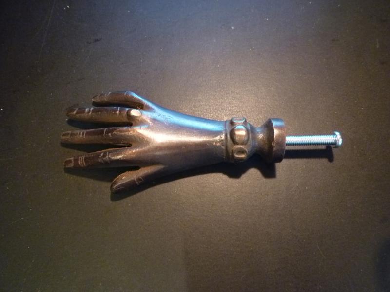Brass handle