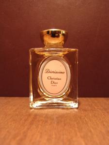 French glass perfume bottle