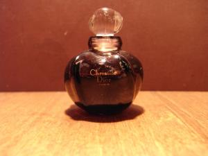 French glass perfume bottle