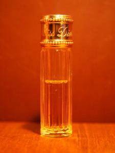 French glass perfume bottle