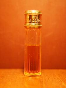 French glass perfume bottle